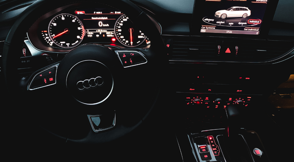Audi interior dashboard – Audi authorised repairer Sydney Miranda Auto Body